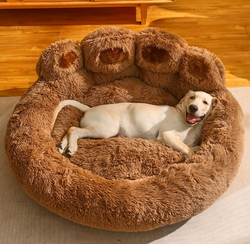 Fluffy Paw Style Dog Bed