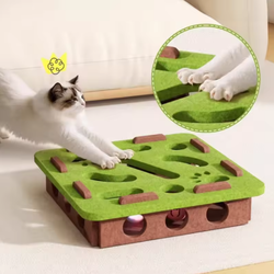 Scratching Posts and Toy Entertainment For Indoor Cats
