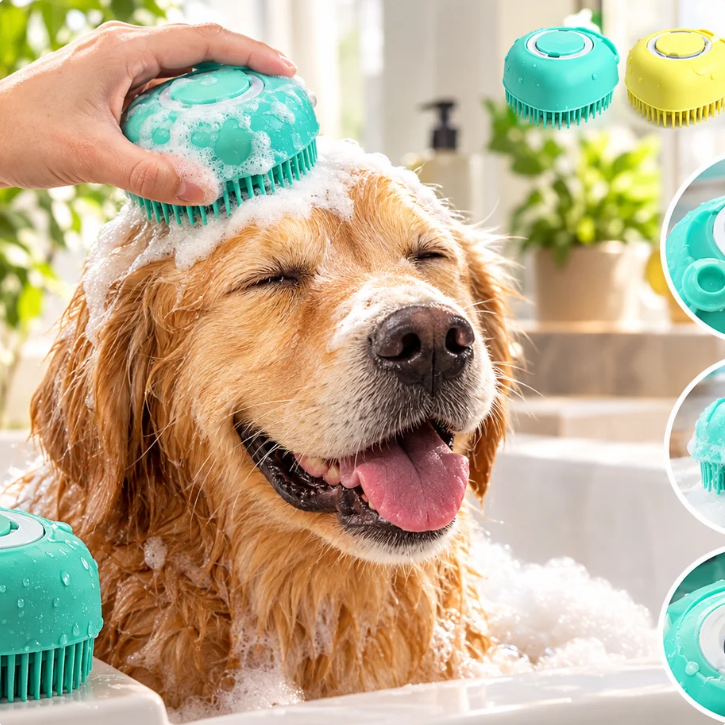 Silicone Pet Bath Brush