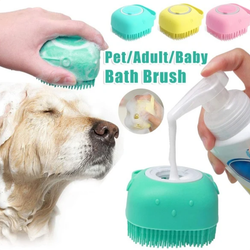 Silicone Pet Bath Brush