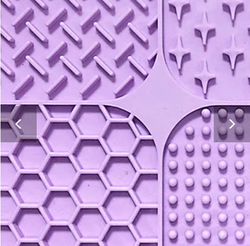Silicone pet lick mat slow feed bowl