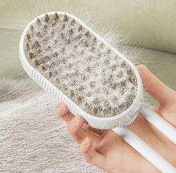 3-in-1 Steam Grooming Brush for Cats & Dogs