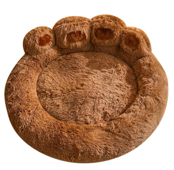 Fluffy Paw Style Dog Bed