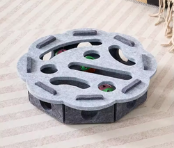 Scratching Posts and Toy Entertainment For Indoor Cats