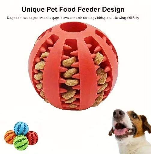 Dog Toy Ball Treat Feeder